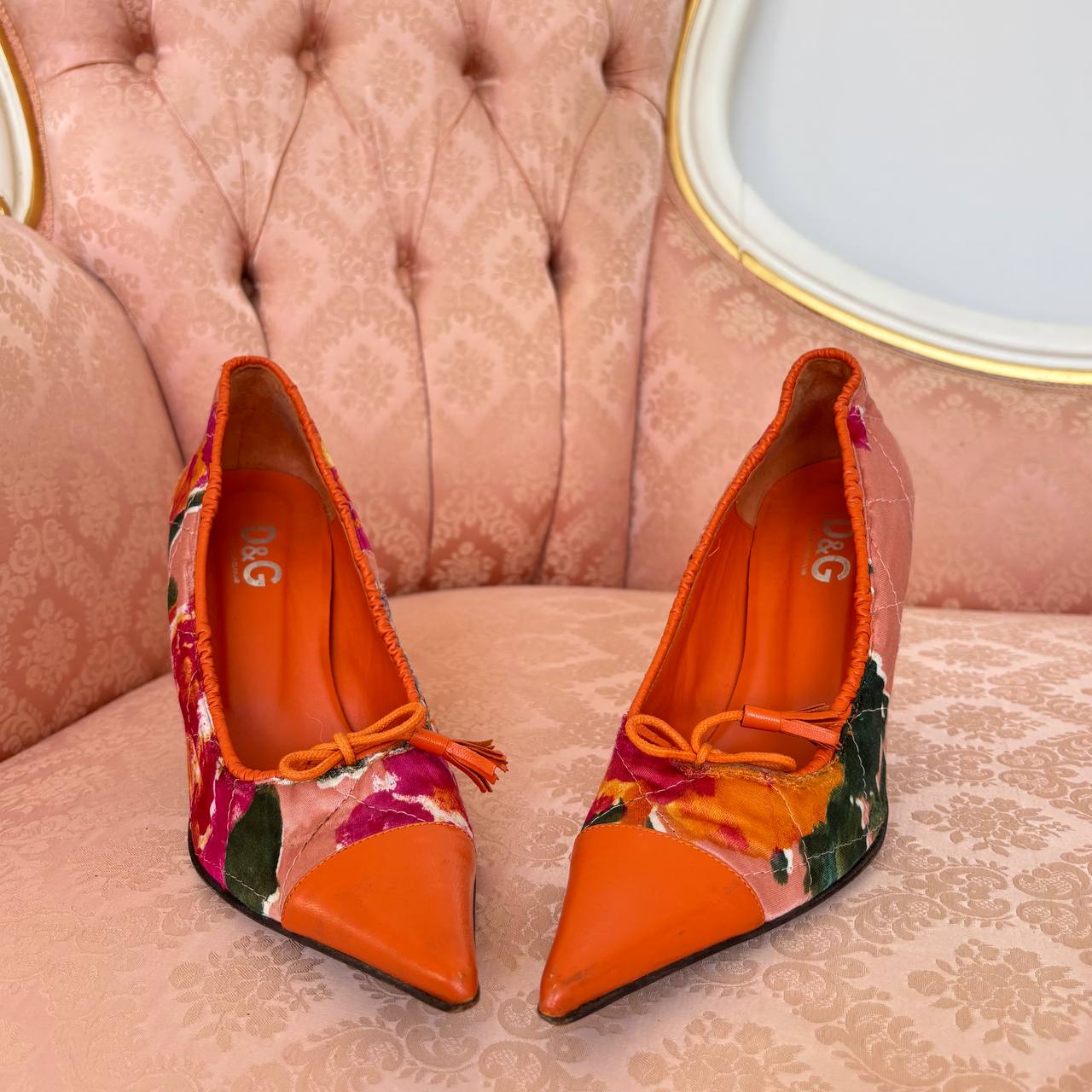 Dolce Gabbana court shoes heels