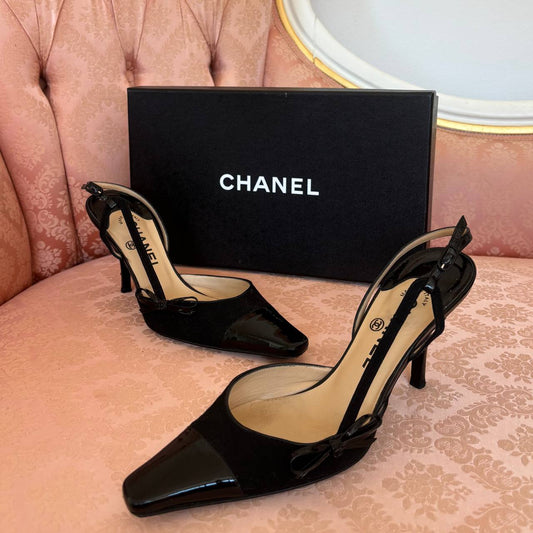 Chanel court shoes heels