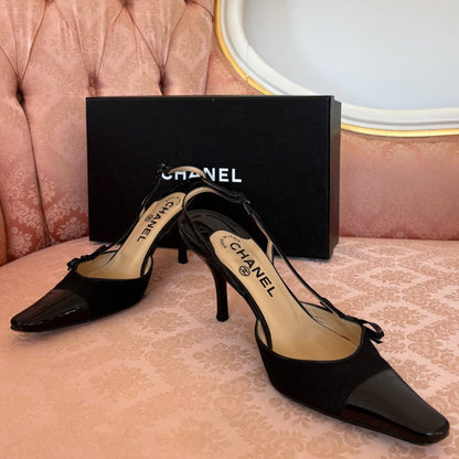 Chanel court shoes heels