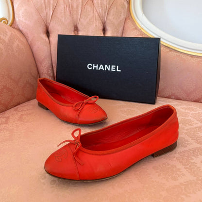Chanel ballerina slippers