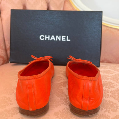 Chanel ballerina slippers