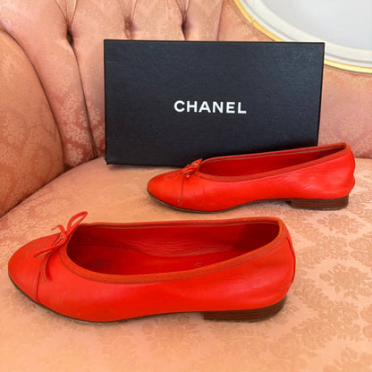 Chanel ballerina slippers