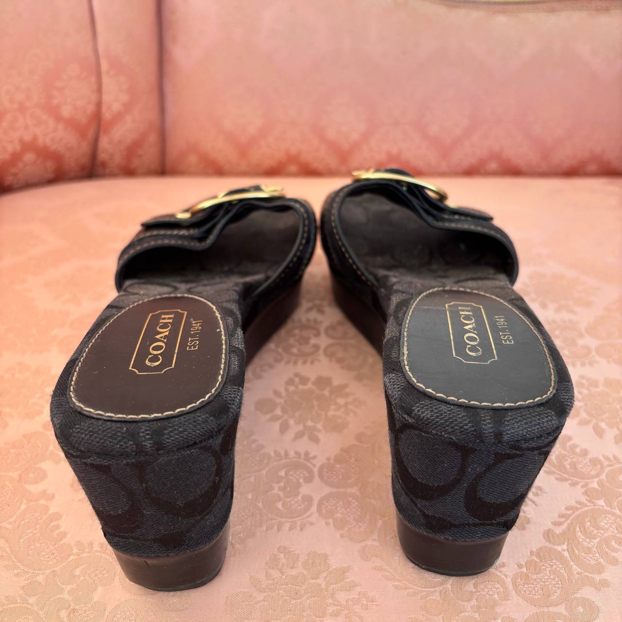 Coach wedges shoes