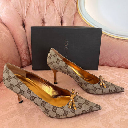 Gucci court shoes heels