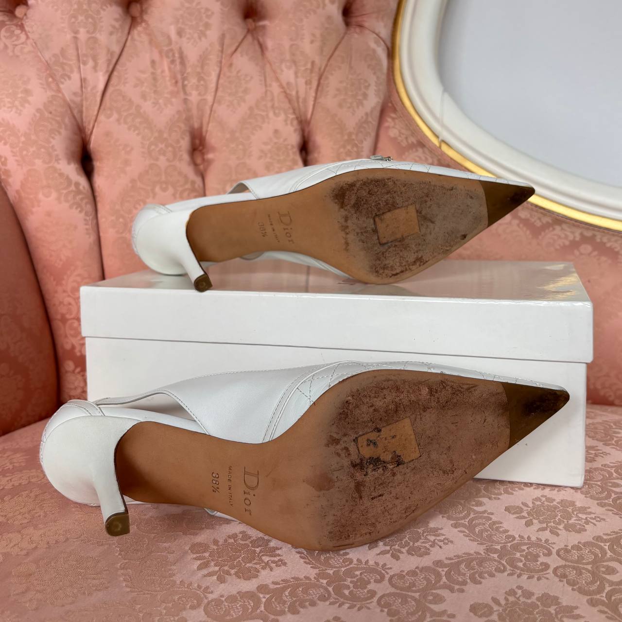 Dior court shoes heels monogram