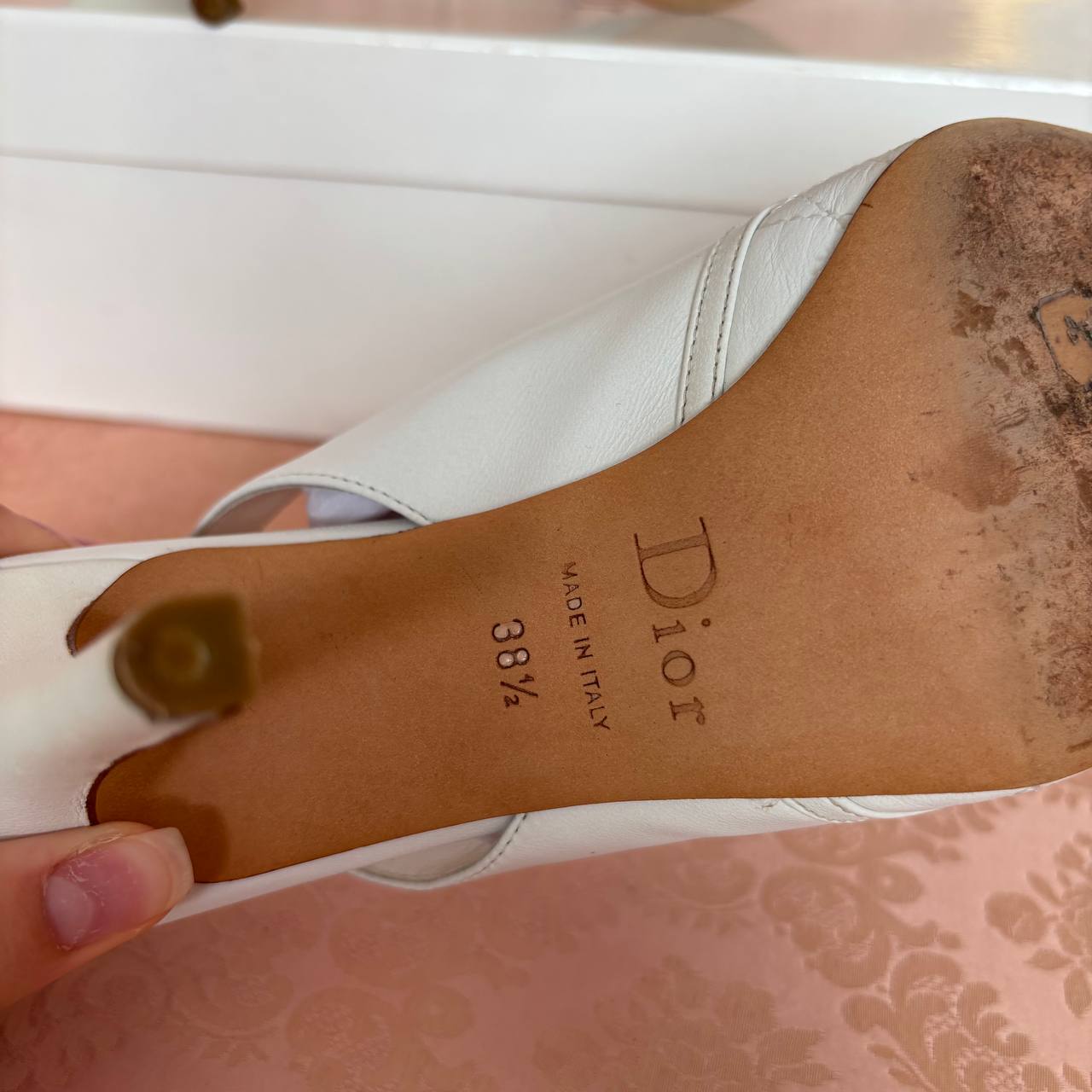 Dior court shoes heels monogram