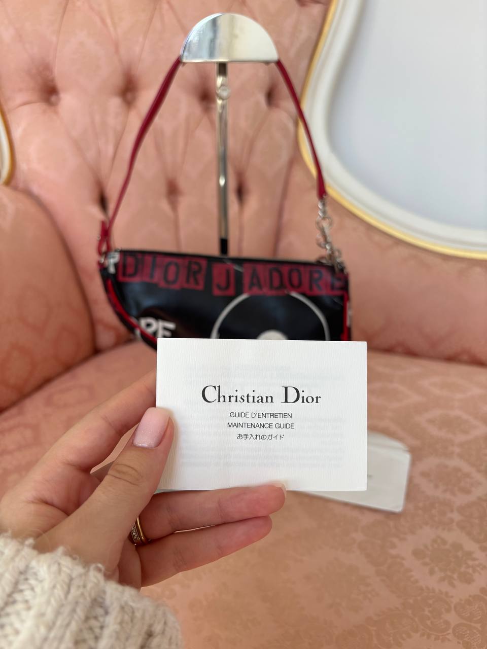 Dior saddle bag by Galliano