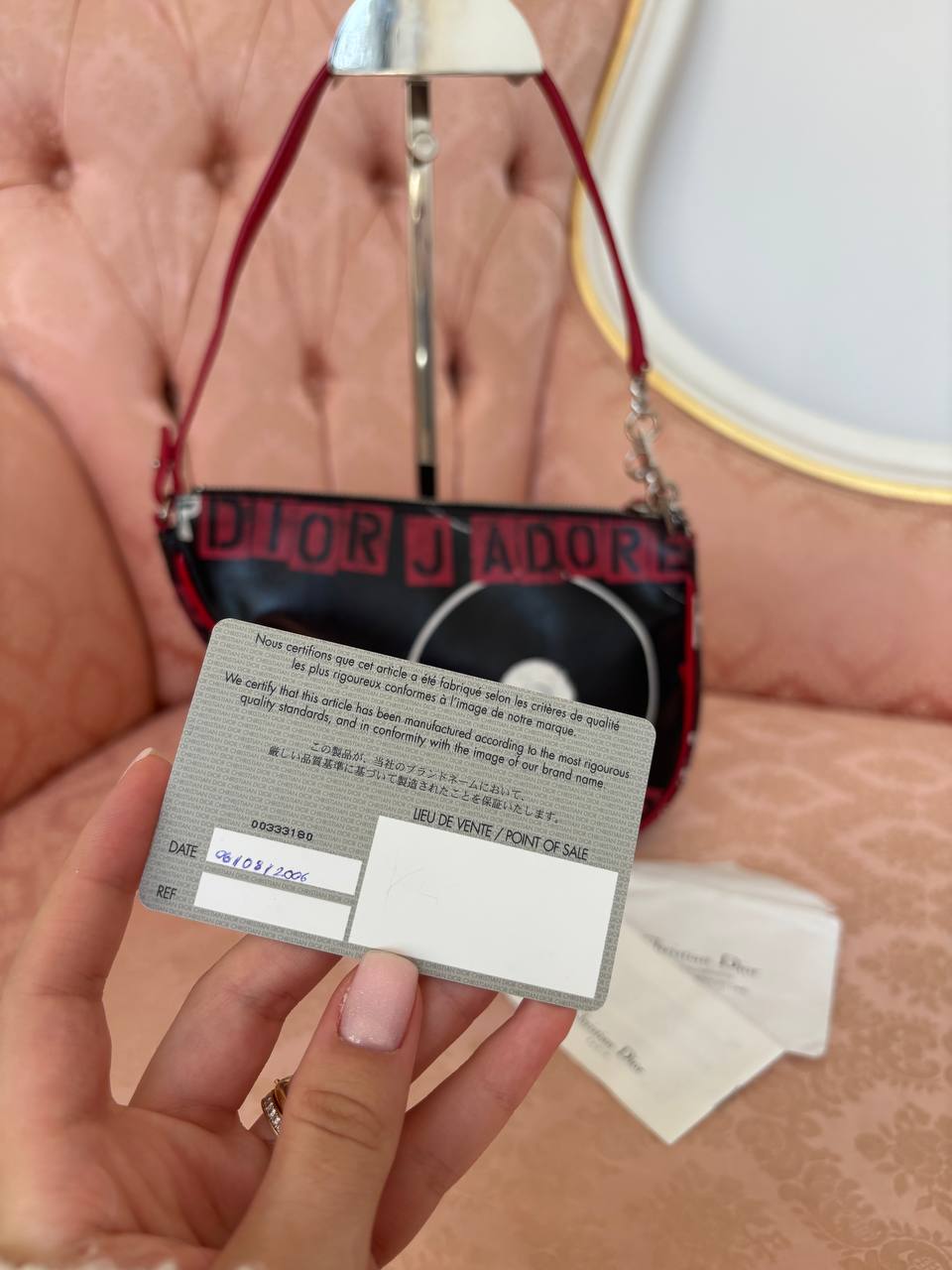 Dior saddle bag by Galliano
