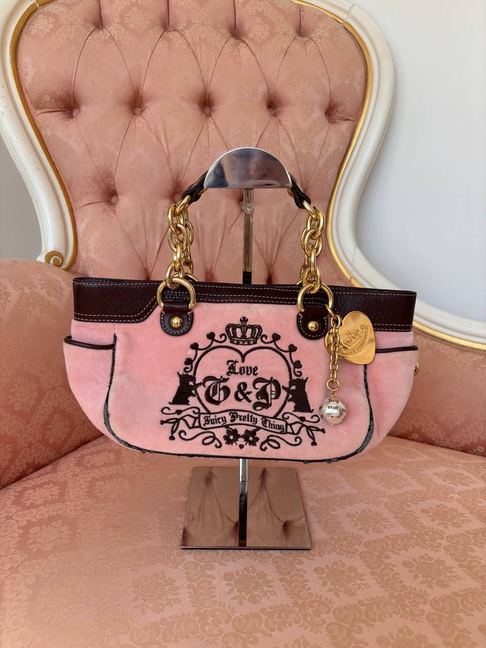 Juicy Couture bag velvet