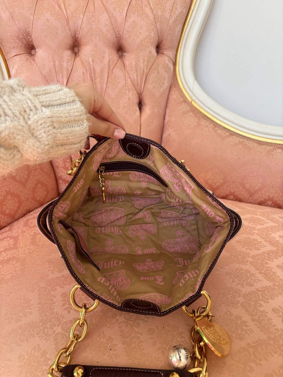 Juicy Couture bag velvet
