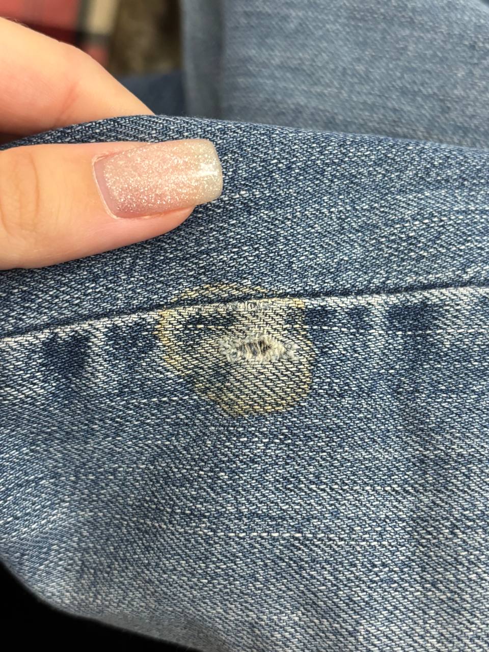 Levi Strauss straight leg flared jeans