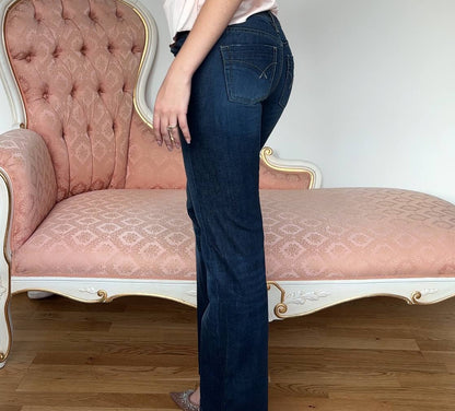 Gas flared jeans low rise