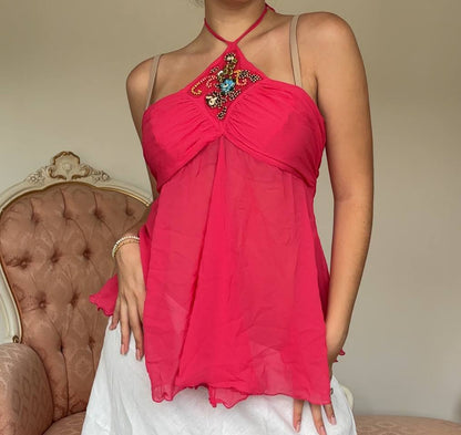 Ungaro fever mesh camisole