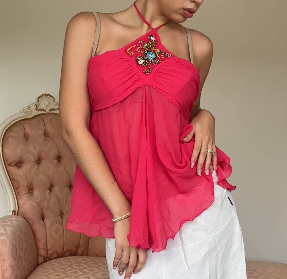 Ungaro fever mesh camisole