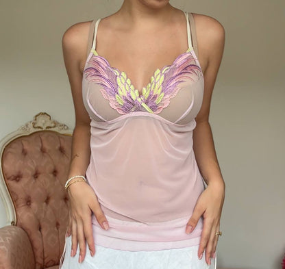 Coord cami top knickers set