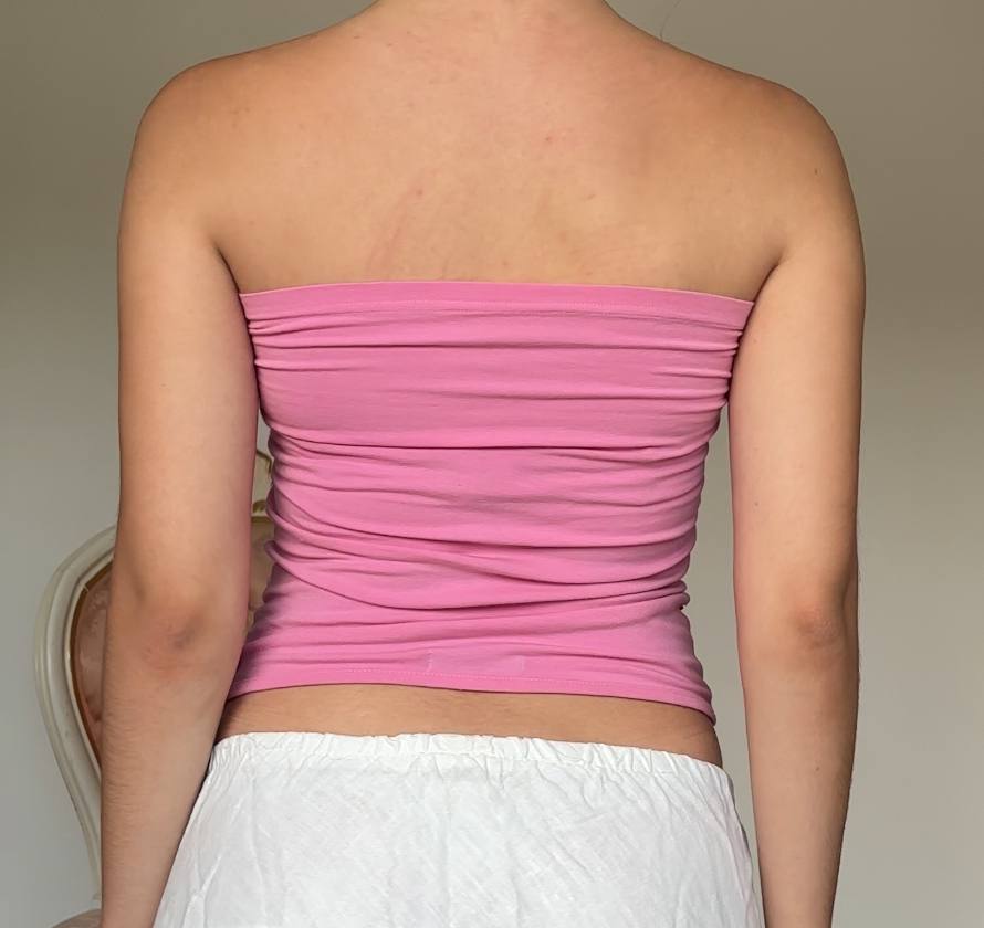 Italian tube top fairy sequin