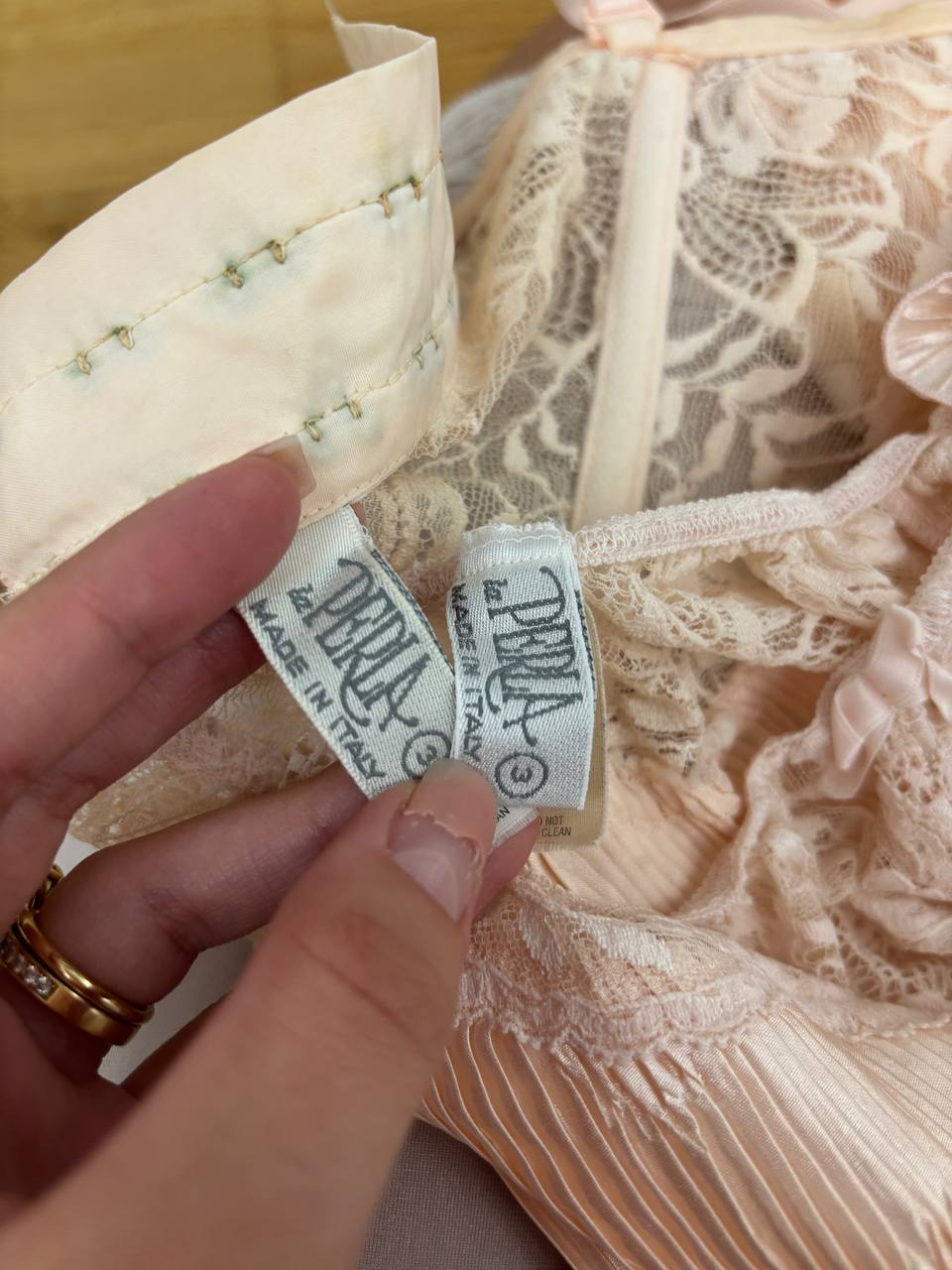 La Perla nightwear set pink