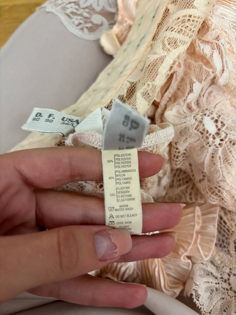 La Perla nightwear set pink