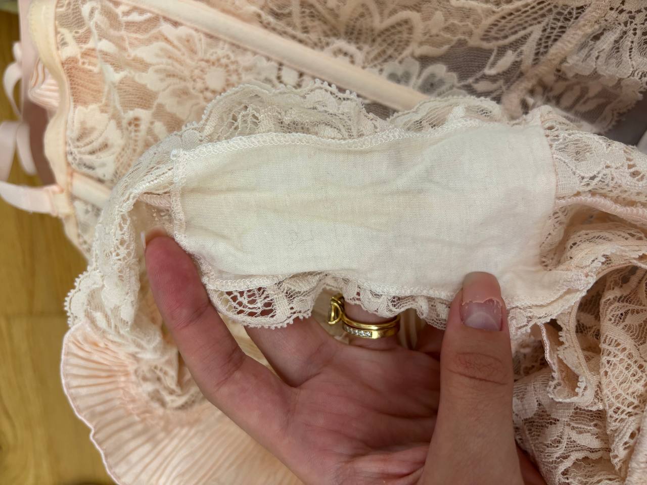 La Perla nightwear set pink