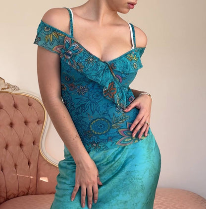 Benetton cami top asymmetrical