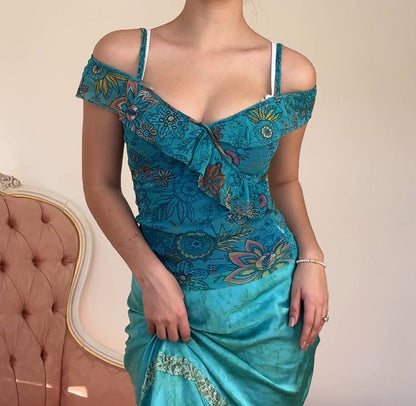 Benetton cami top asymmetrical