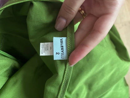 Italian designer dress green