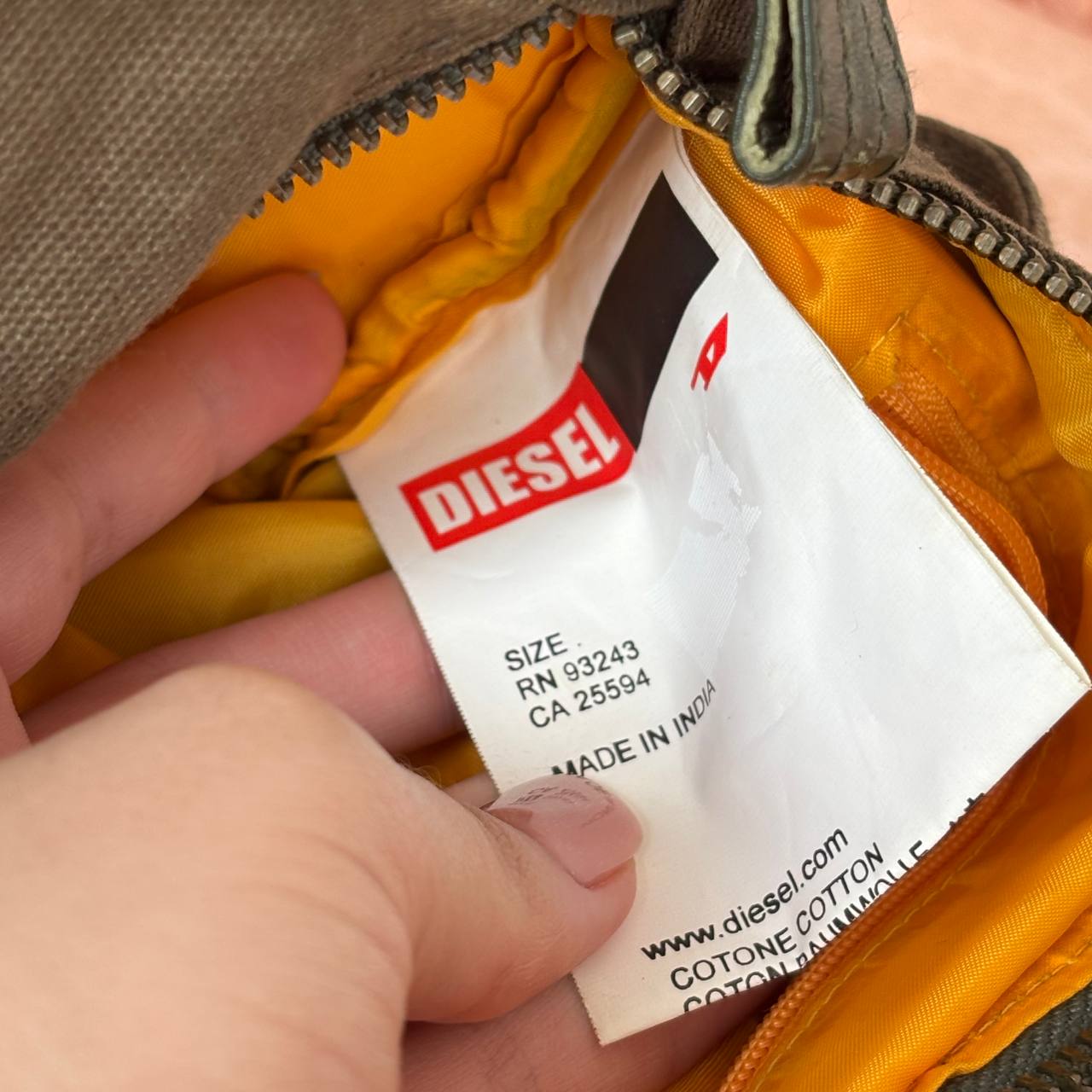 Diesel bowling bag mini