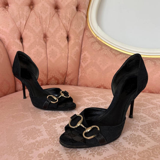 Gucci mules heels sandals