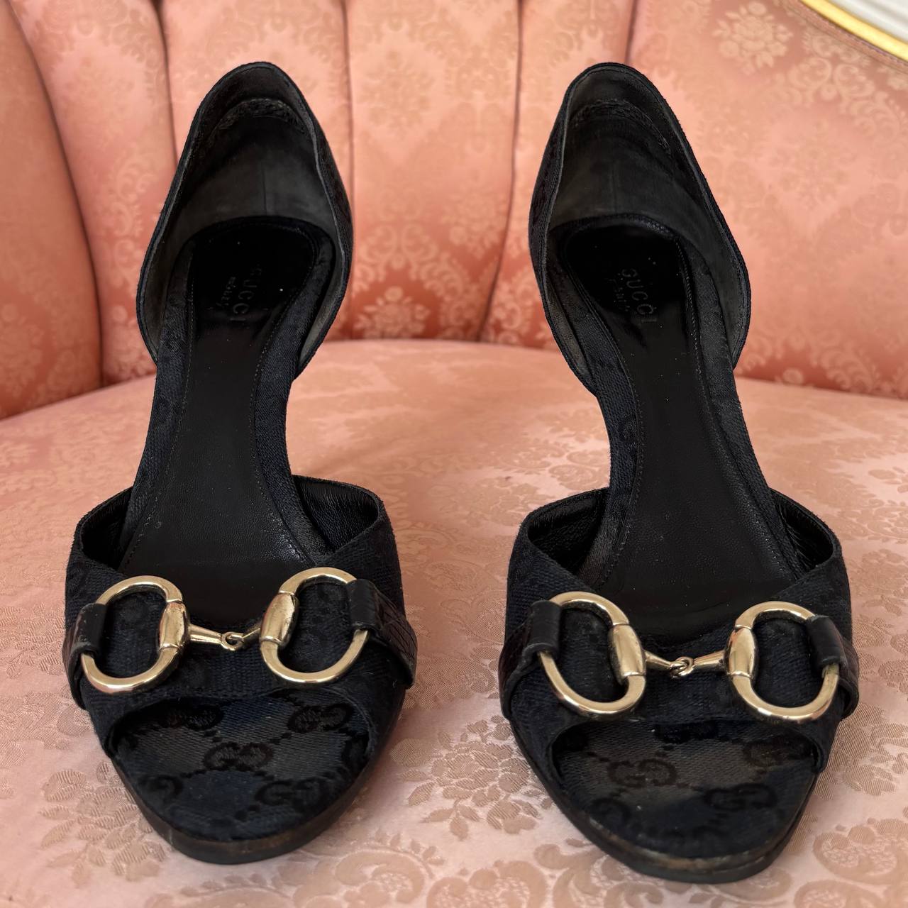 Gucci mules heels sandals
