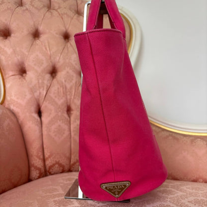 Prada tote bag canapa logo