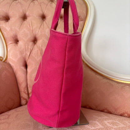 Prada tote bag canapa logo