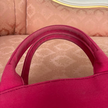 Prada tote bag canapa logo