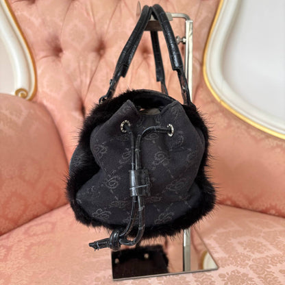 Blumarine bowling bag shoulder tote bag