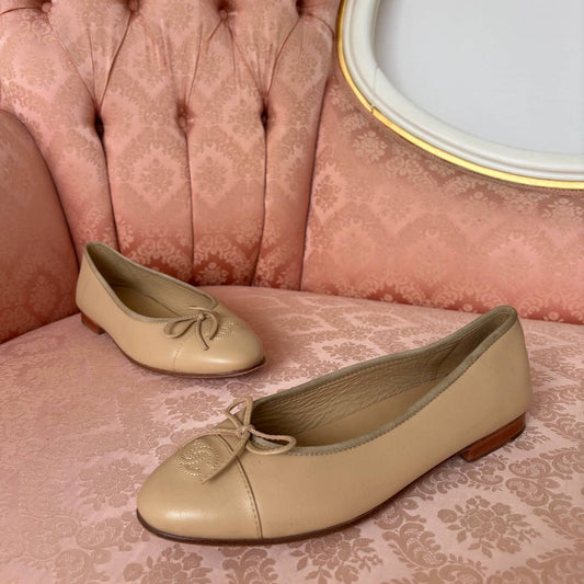 Chanel ballet flats