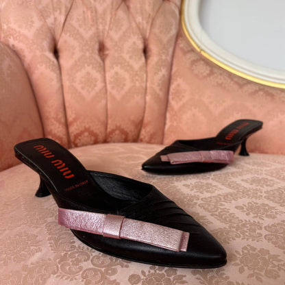 Miu Miu SS2000 mules heels