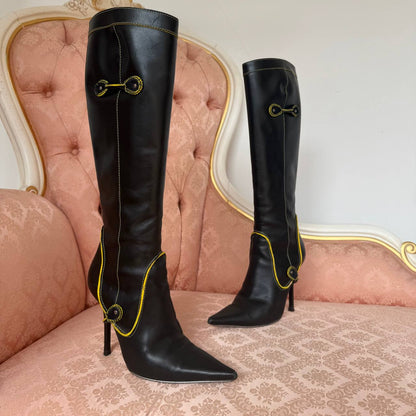 Dsquared2 boots vintage pointed heels