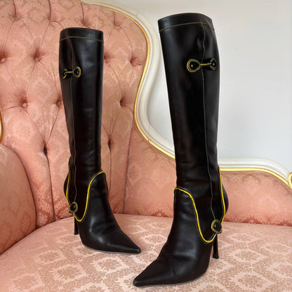 Dsquared2 boots vintage pointed heels