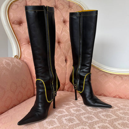 Dsquared2 boots vintage pointed heels