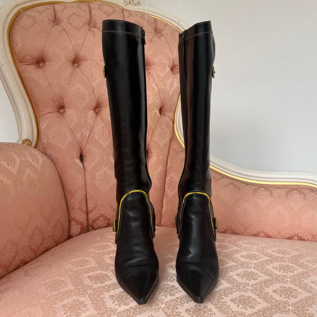 Dsquared2 boots vintage pointed heels