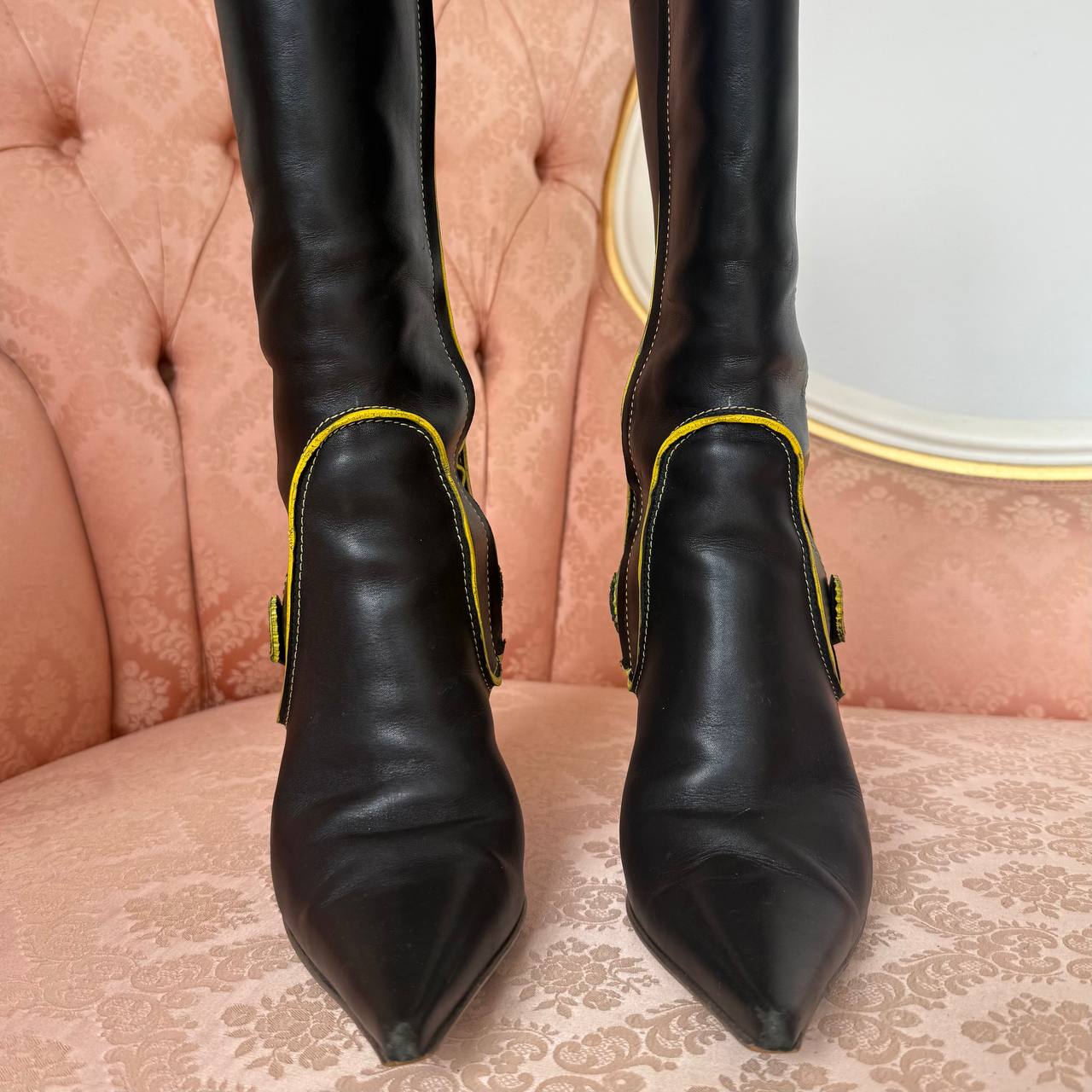 Dsquared2 boots vintage pointed heels