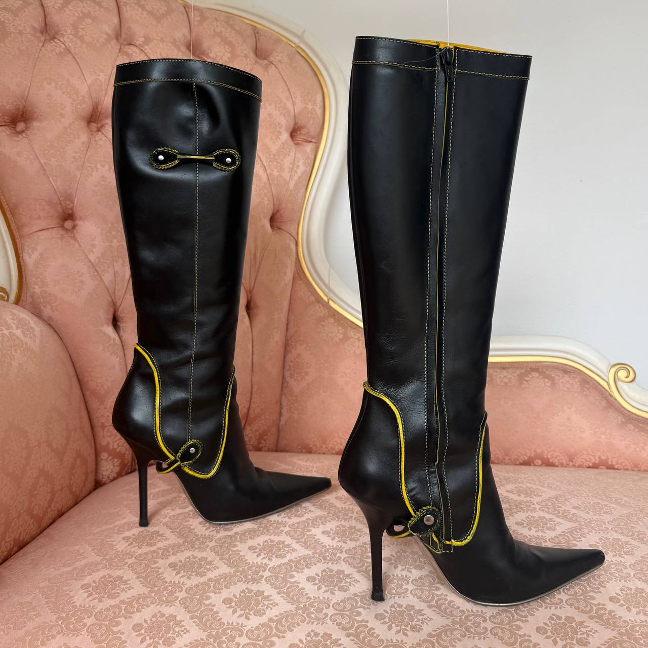Dsquared2 boots vintage pointed heels