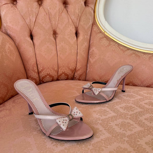 Dior mules heels sandals