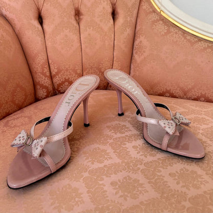 Dior mules heels sandals