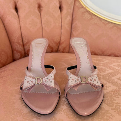 Dior mules heels sandals