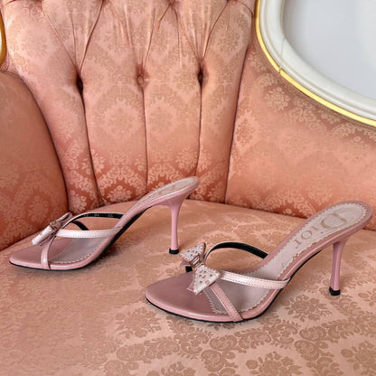 Dior mules heels sandals