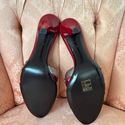Louis Vuitton mules heels