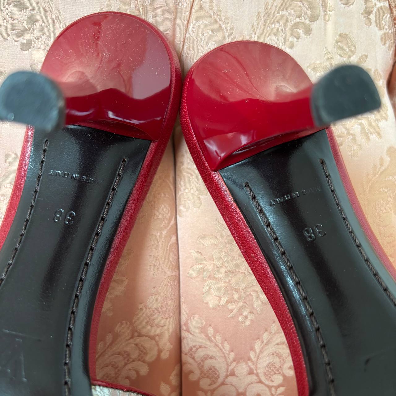 Louis Vuitton mules heels