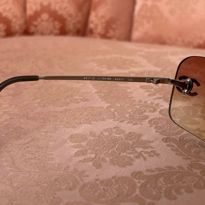 Chanel sunglasses vintage rimless