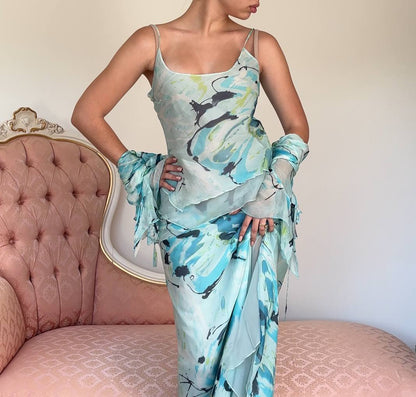 Ness Couture sheer dress set