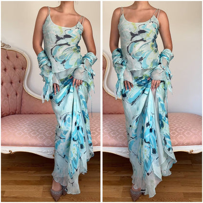 Ness Couture sheer dress set